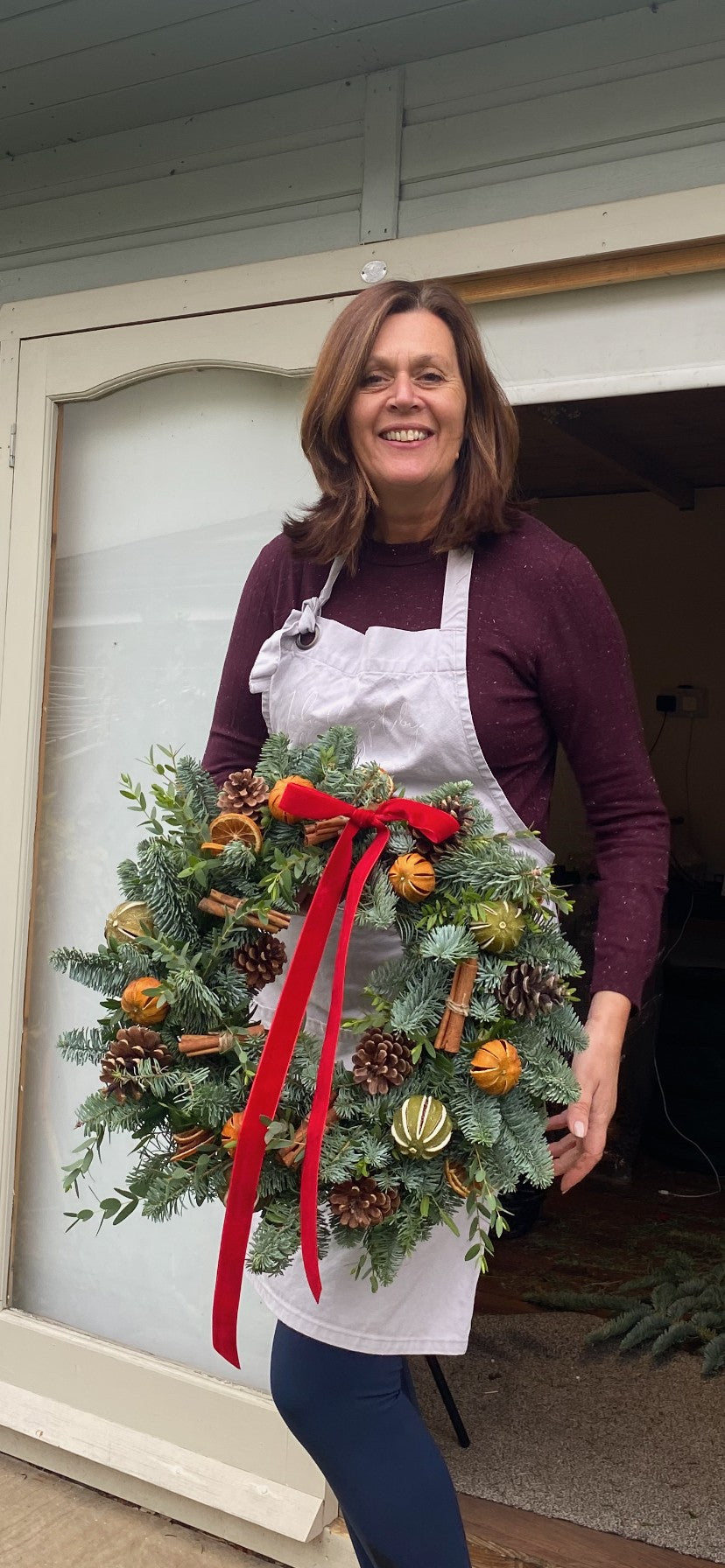 Christmas Wreath Making Workshop with Julia Umpleby