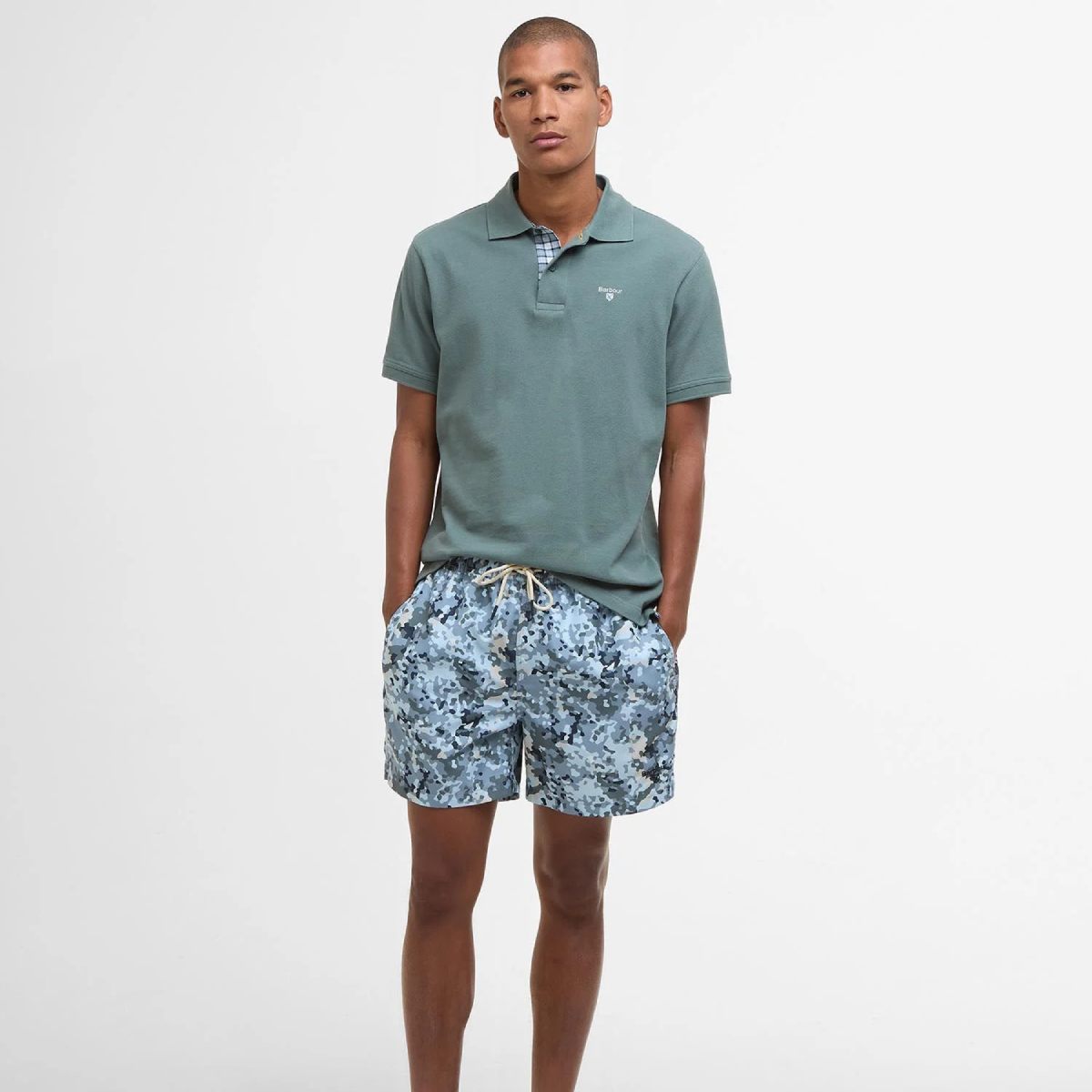 Bark Swim Shorts - Vintage Teal