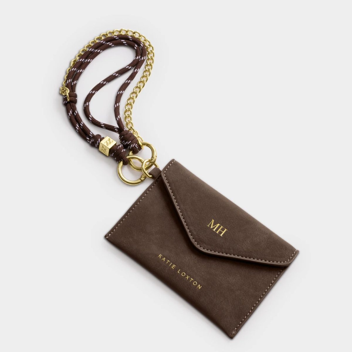 Cord Suedette Purse - Bitter Chocolate