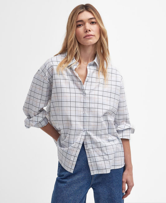 Barbour Mariner Check Relaxed Long-Sleeved Shirt Multi Check