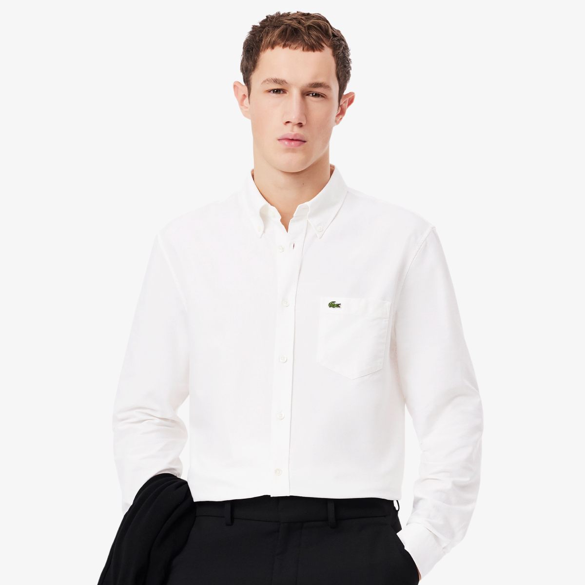 Regular Fit Oxford Shirt - White