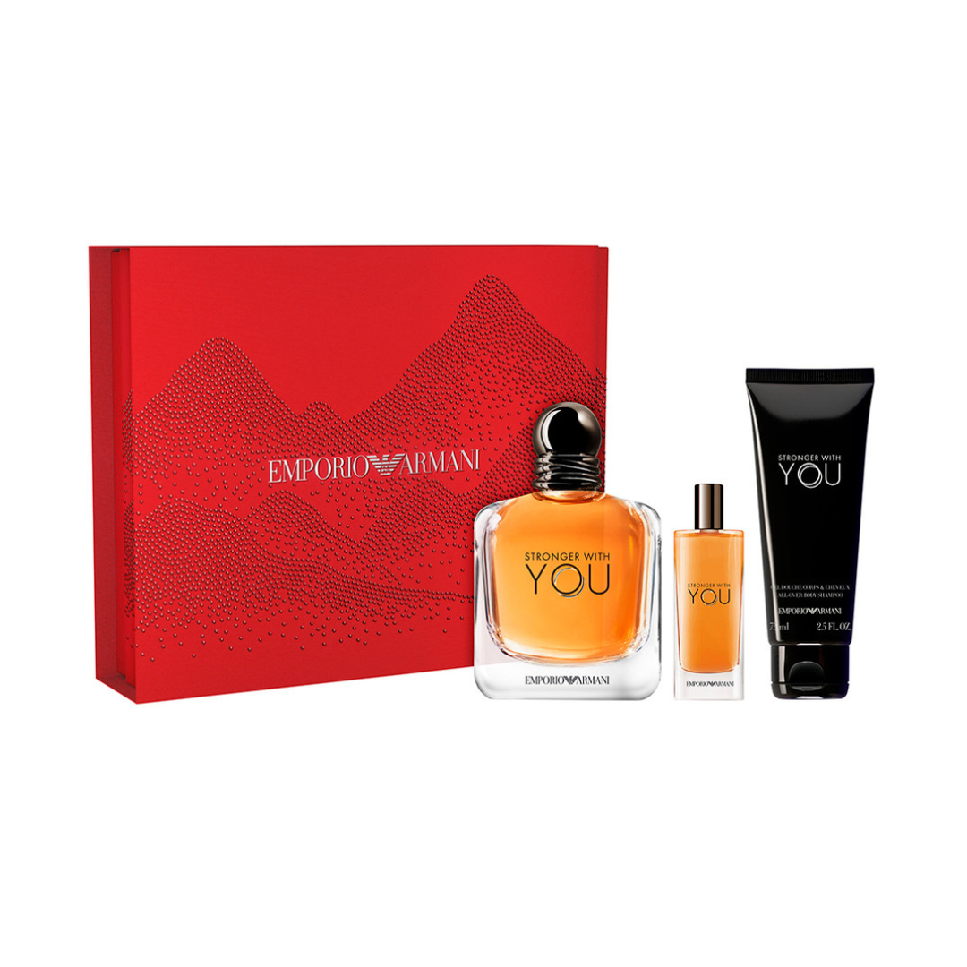 Emporio Armani Stronger With You Eau de Toilette Gift Set 100ml