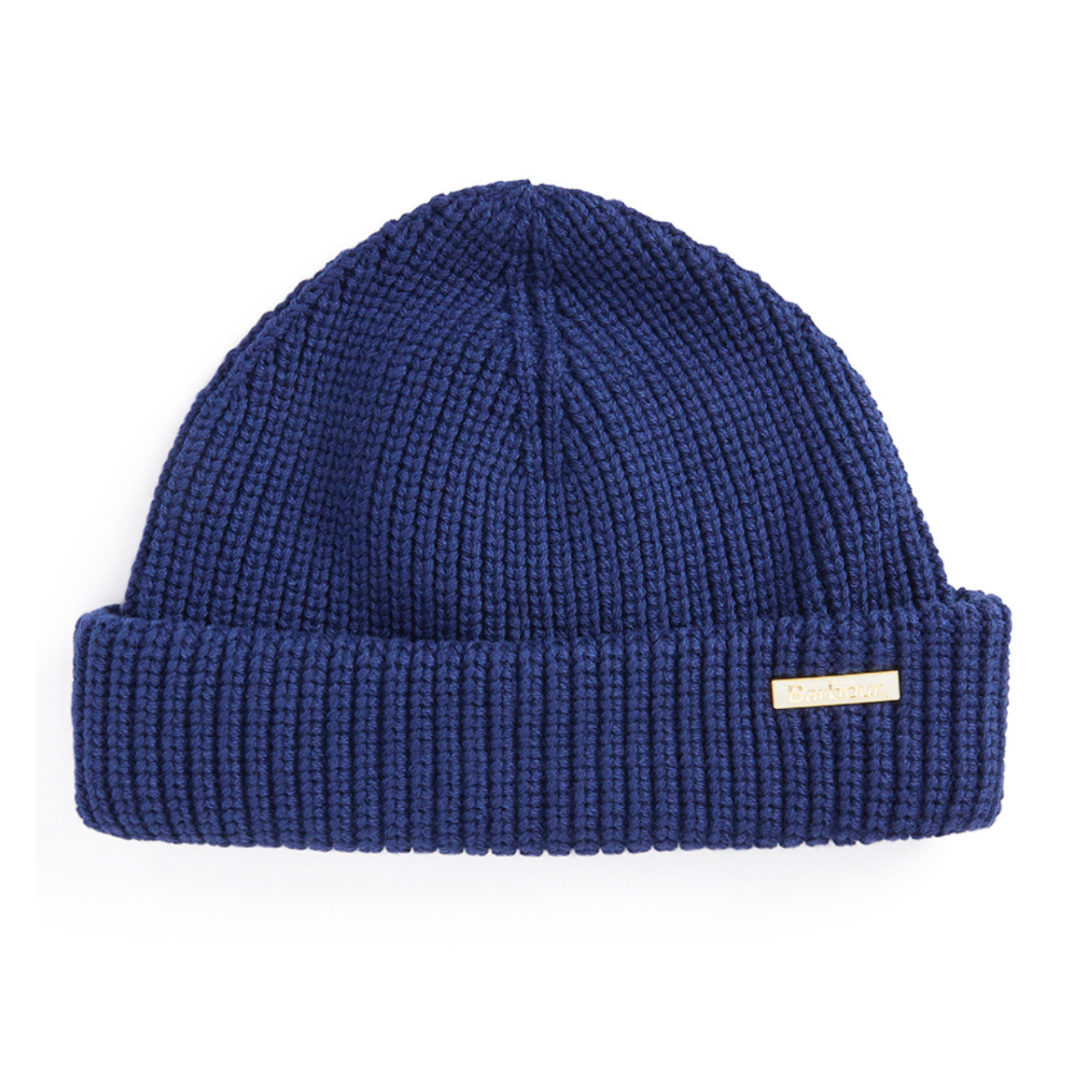 Mosely Fisherman Beanie - Inky Blue