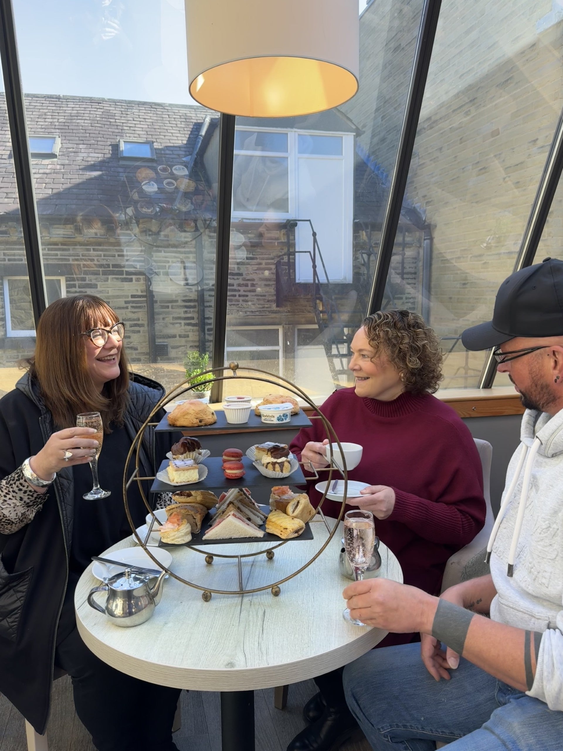 Afternoon Tea Experience with a Glass of Prosecco