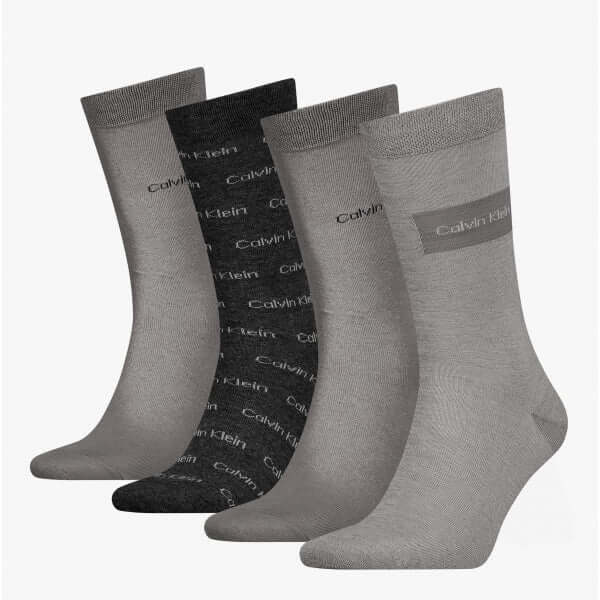 4-Pack Sock Gift Set Grey