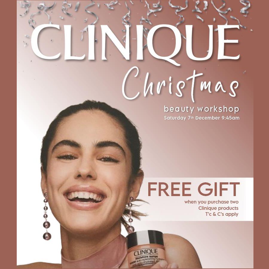 Clinique Christmas Beauty Workshop