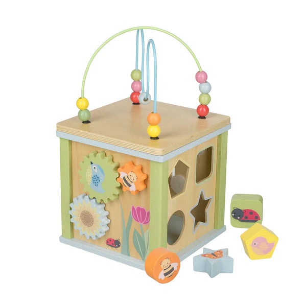 Spring Garden Activity Cube