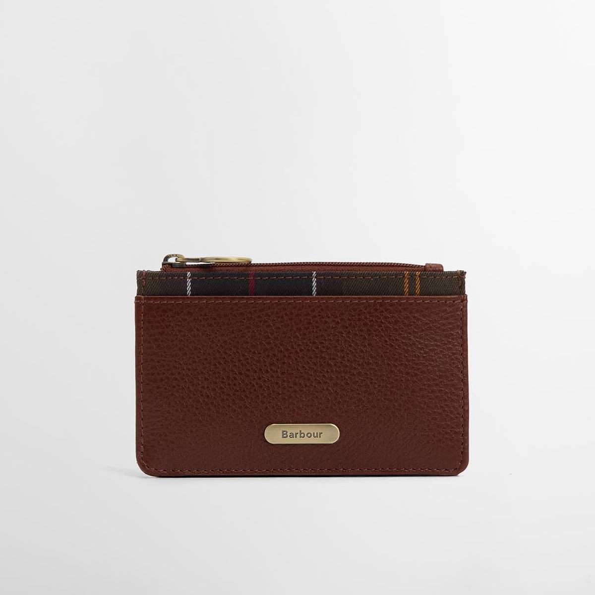 Alder Leather Card Holder - Brown/Classic
