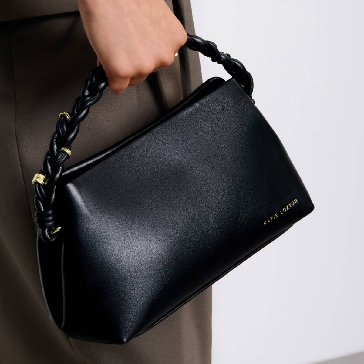 Arden Braided Top Handle Bag