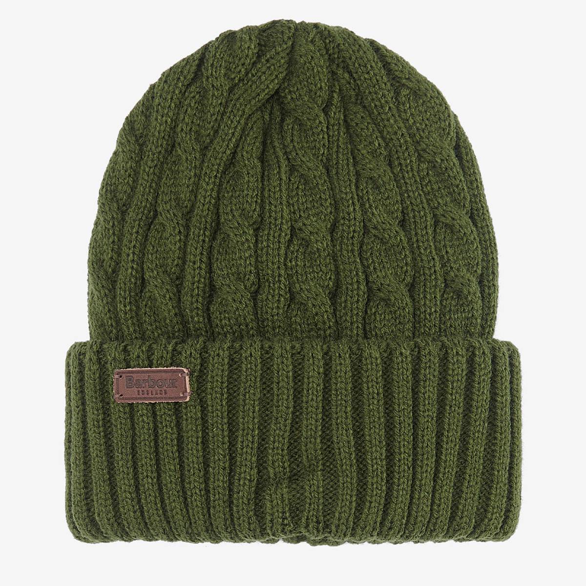 Barbour Balfron Knit Beanie - Olive