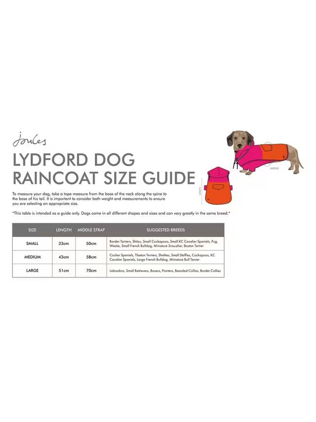 Lydford Water Resistant Reflective Dog Coat