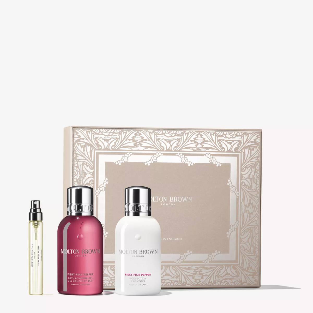 Fiery Pink Pepper Travel Gift Set