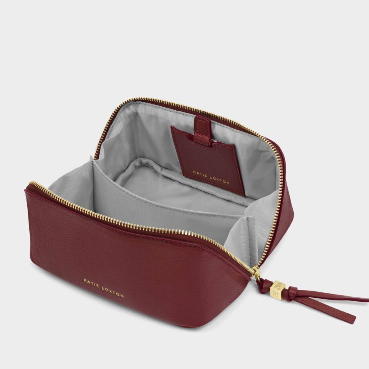 Fold-Out Mirror Makeup Bag