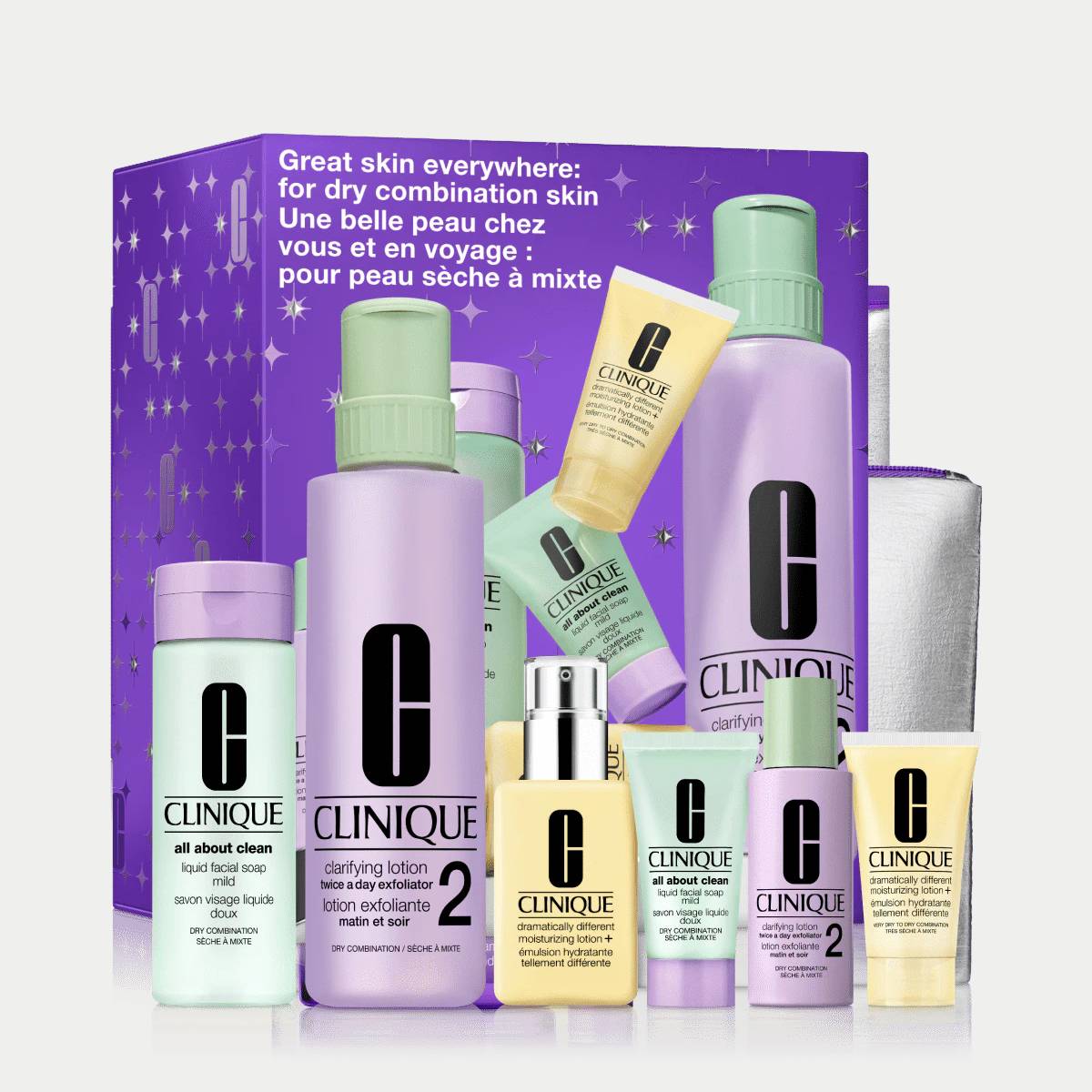Great Skin Everywhere Set: For Dry Combination Skin