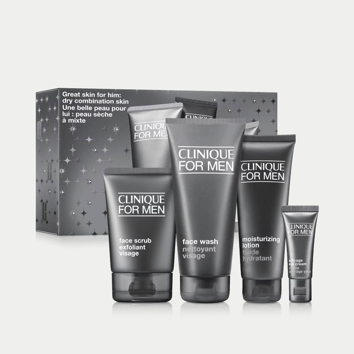 Great for Him: Clinique For Men Set For Dry Combination Skin