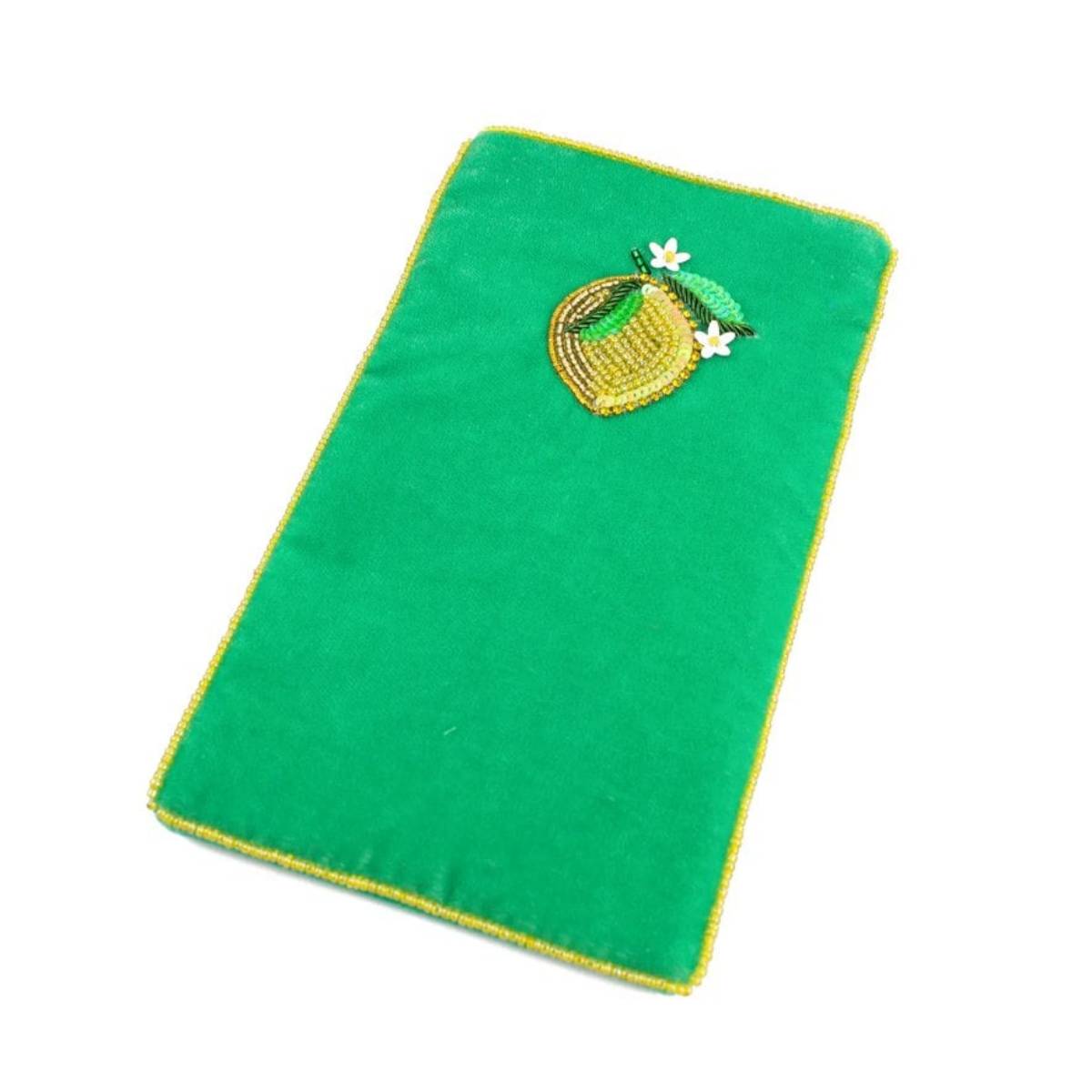 Green Lemon Sunglasses Case