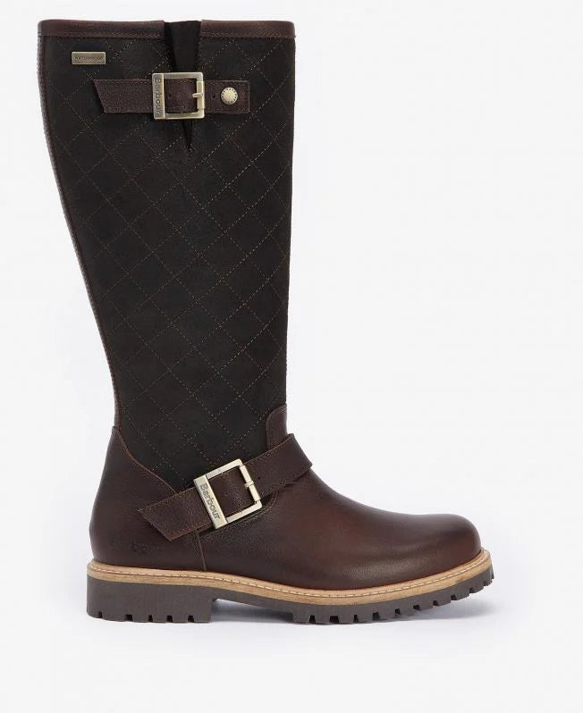 Willow Knee-High Boots Dark Brown