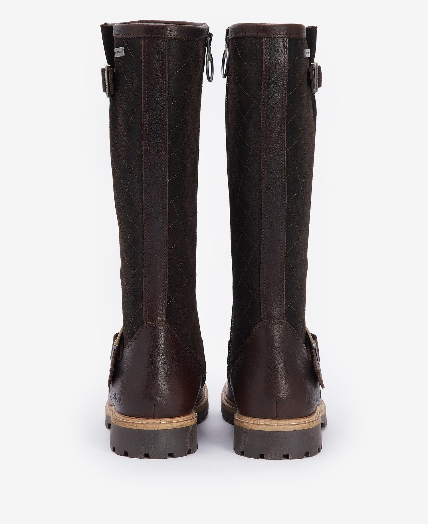 Willow Knee-High Boots Dark Brown