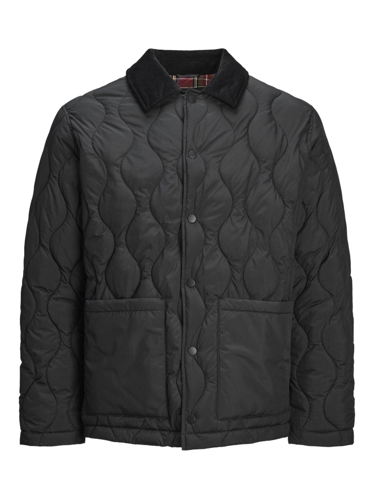 Jack & Jones Quilted Jacket Black