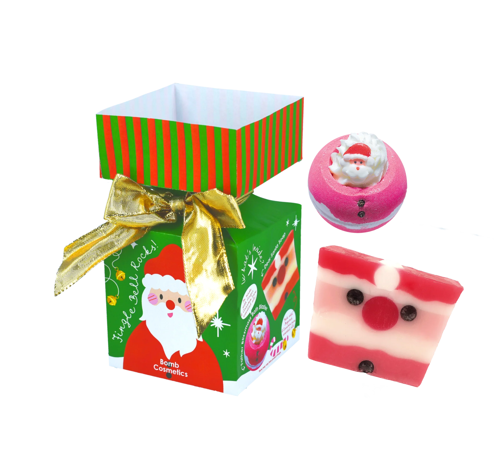 Jingle Bell Rock Mini Bath Bomb Cracker Gift Pack