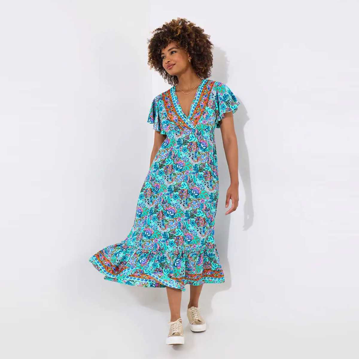 Juliette Printed Maxi Dress