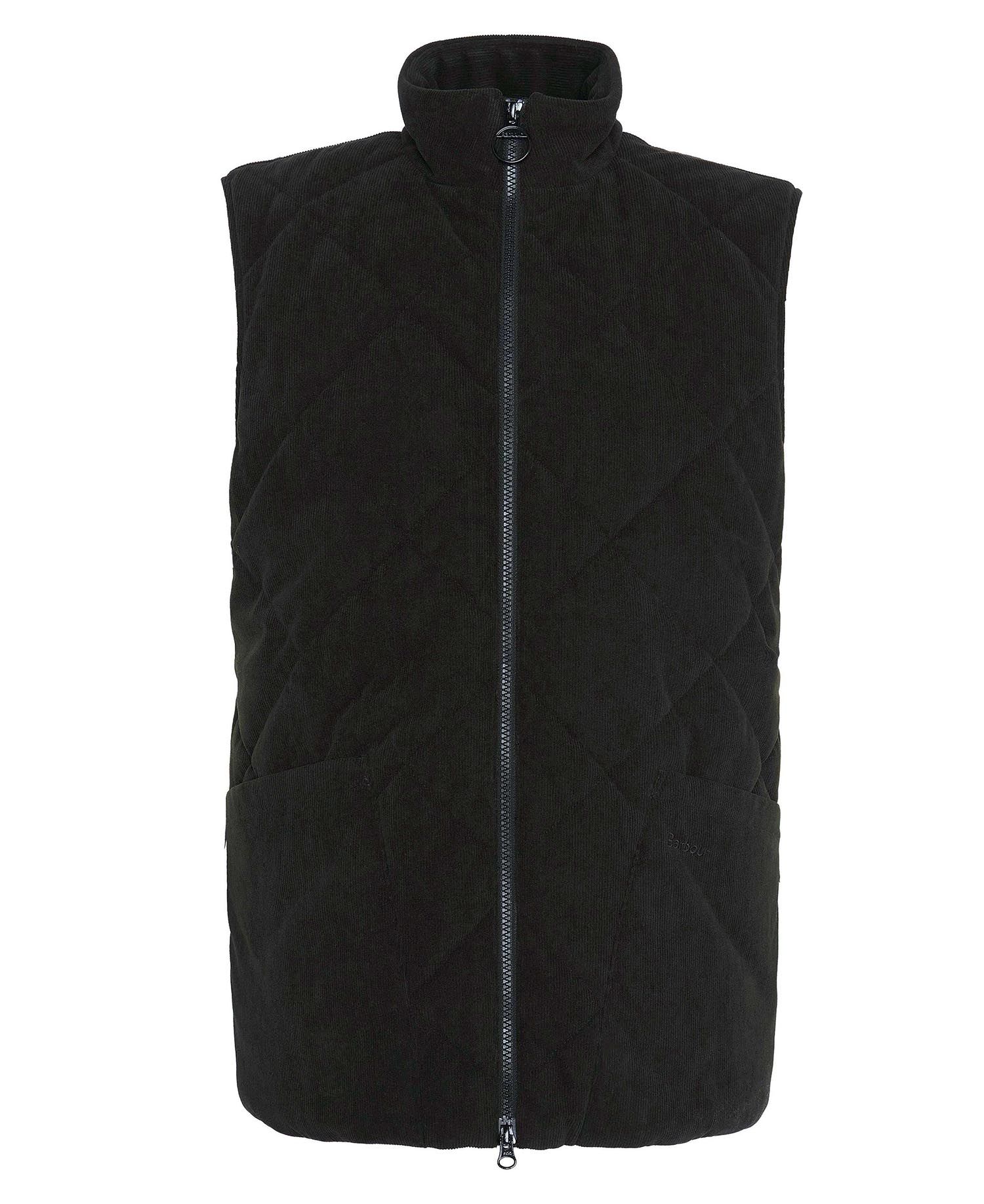 Cord Liddesdale Gilet Classic Black