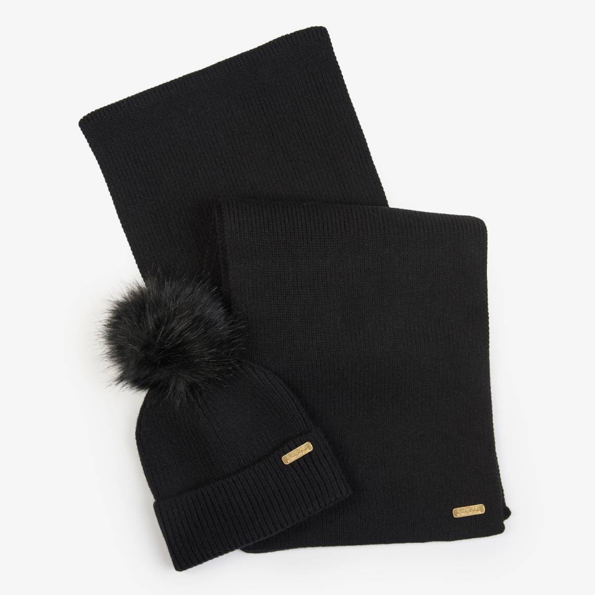 Mallory Beanie & Scarf Gift Set - Classic Black