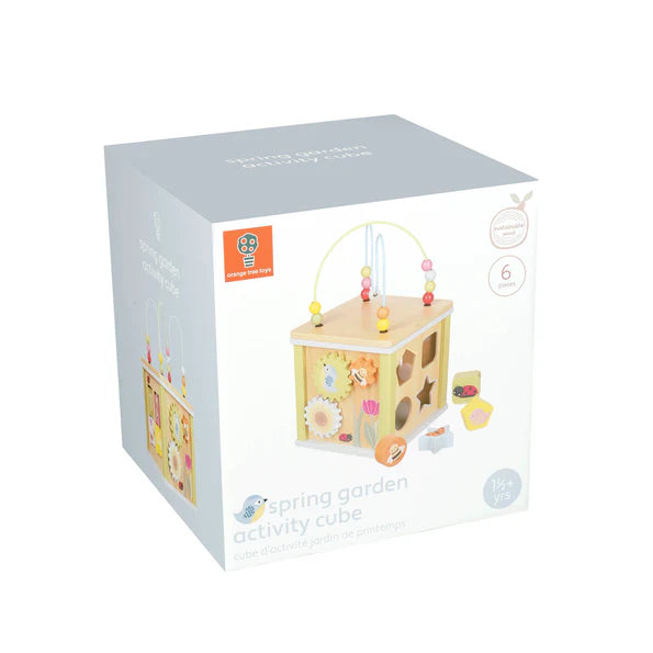 Spring Garden Activity Cube