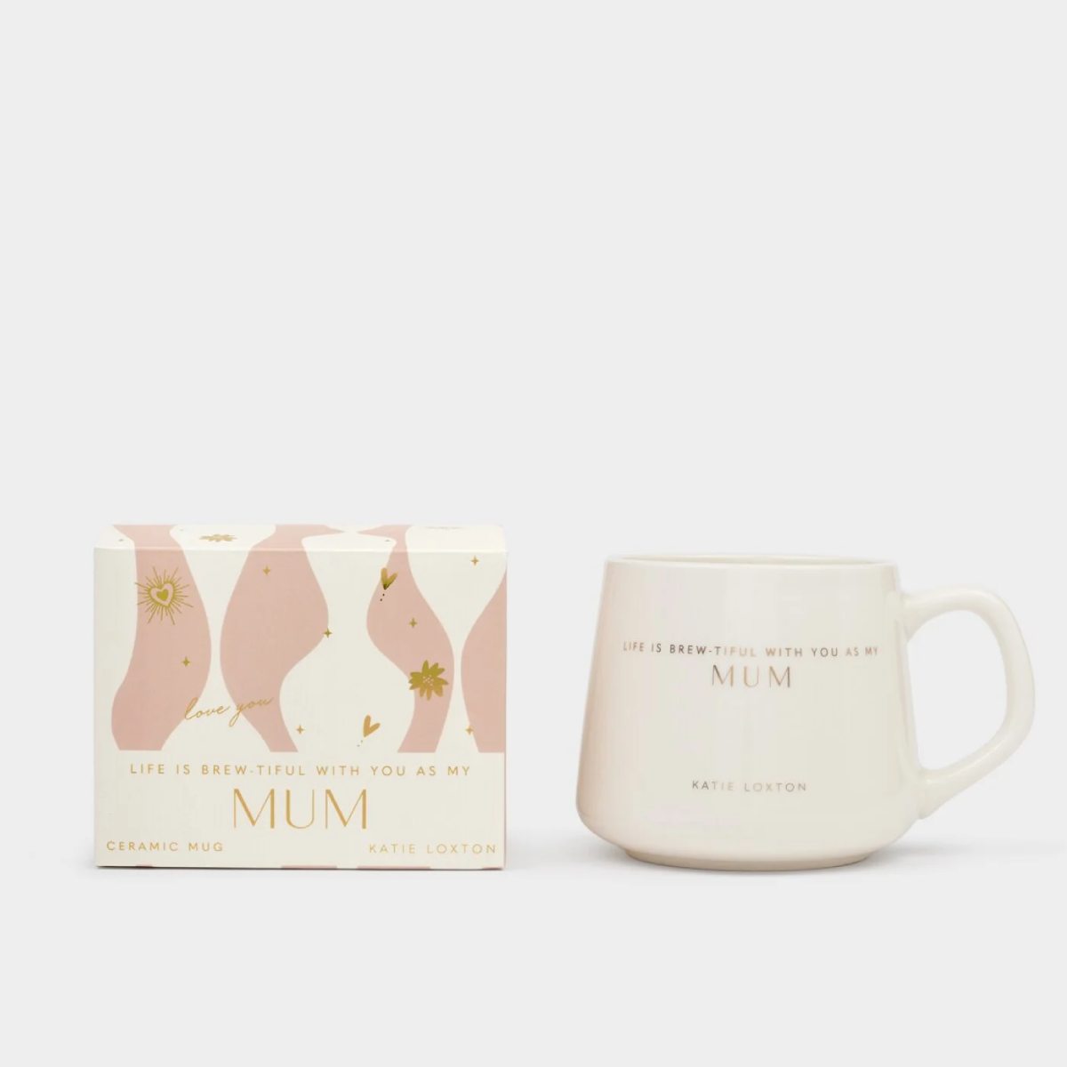 Porcelain Mug  'Life Is Brew-Tiful With You As My Mum!