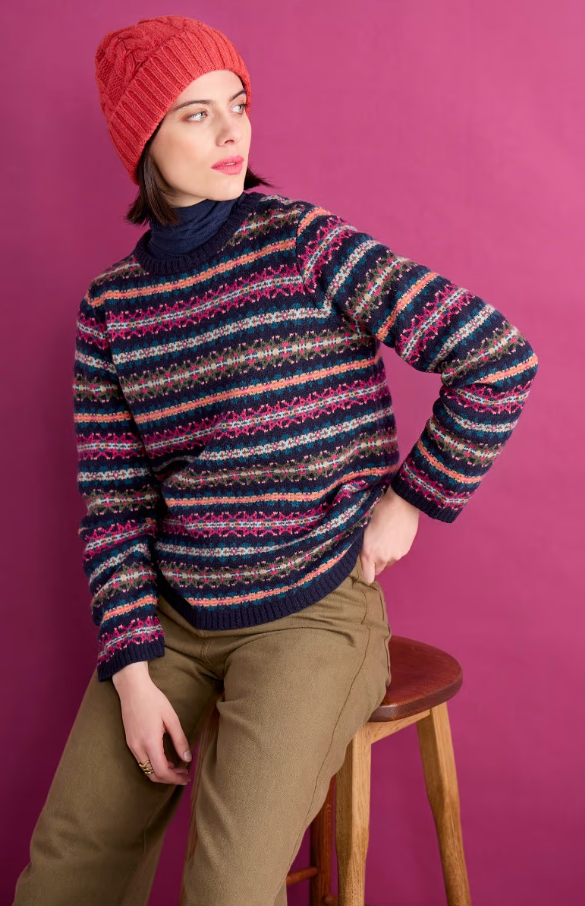 Percella Cove Fair Isle Jumper Palace Cove Maritime Multi