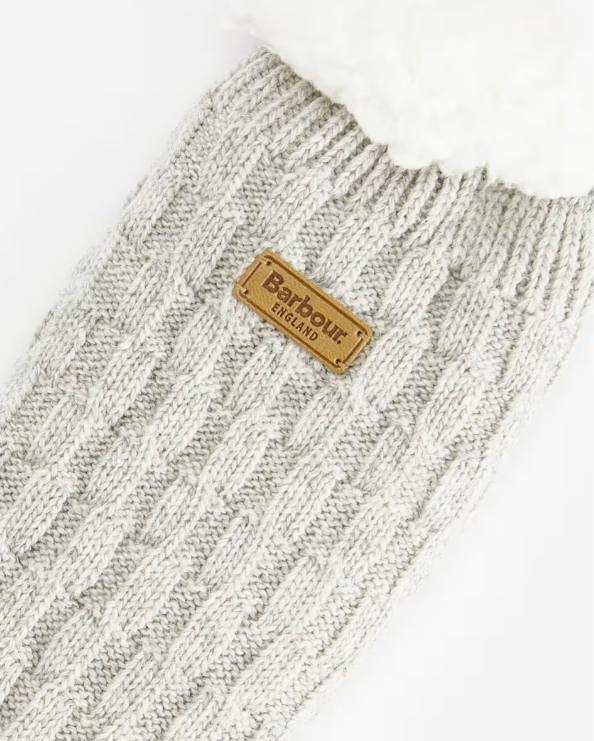 Women's Cable Knit Lounge Socks