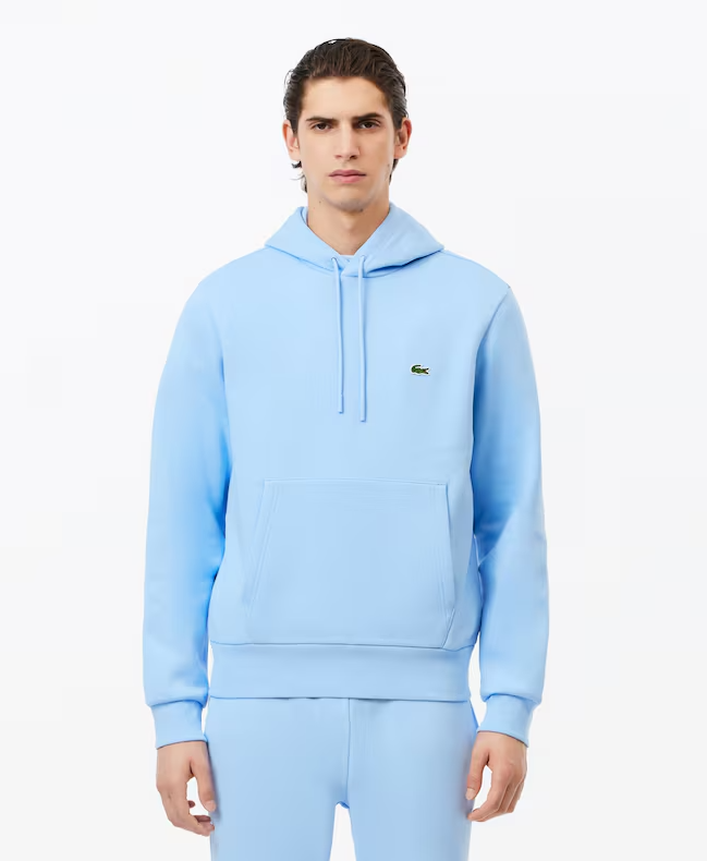 Fleece Hoodie Pale Blue