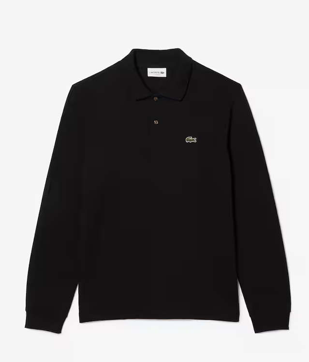 Classic Fit Long Sleeved Polo Shirt