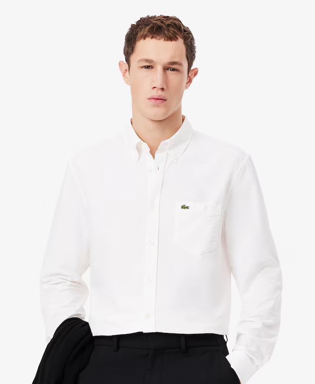 Regular Fit Oxford Shirt White