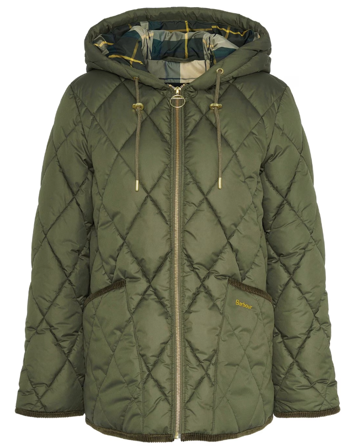 Erin Puffer Jacket Deep Olive