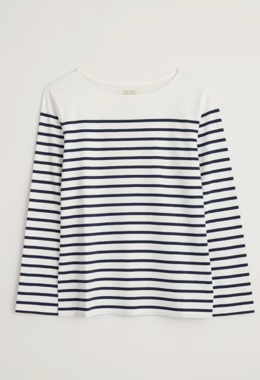 Sailor Shirt Falmouth Breton Chalk Maritime