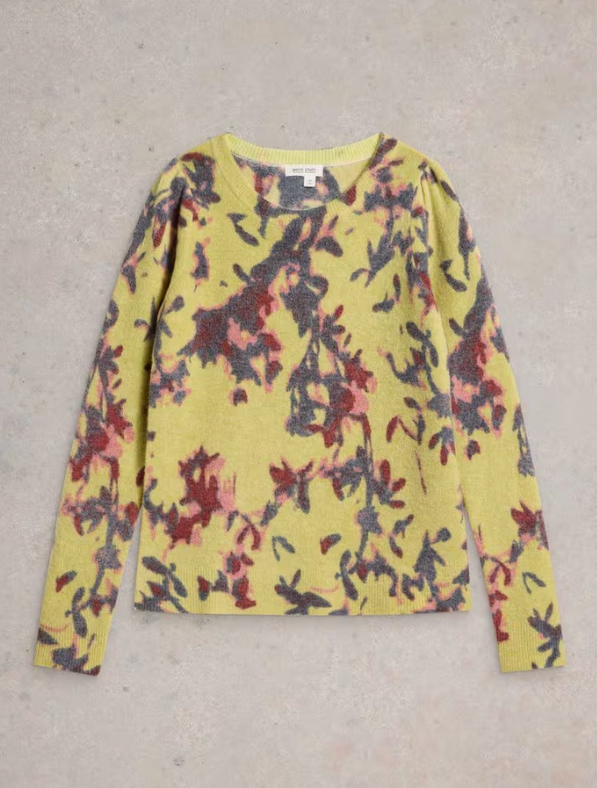 Jodie Jumper Yellow Print