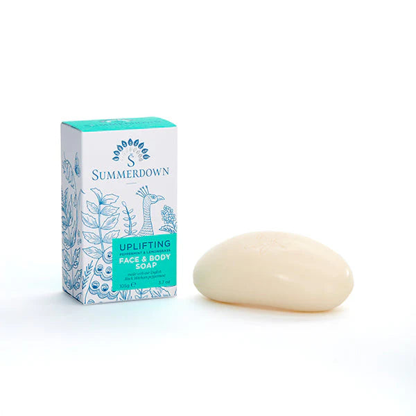 Uplifting Peppermint & Lemongrass Hand & Body Soap 105g