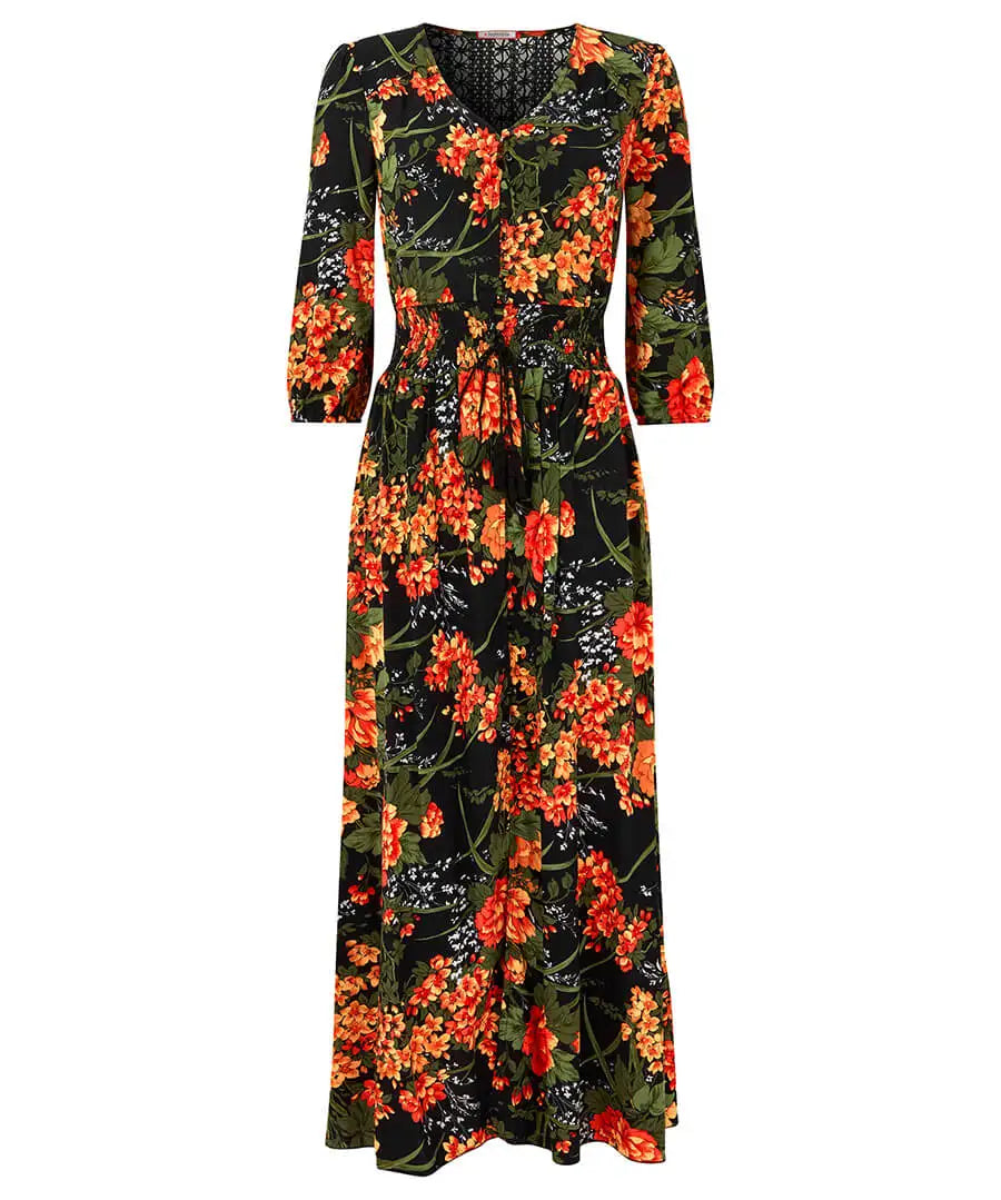 Sienna Florals Dress Petite Black