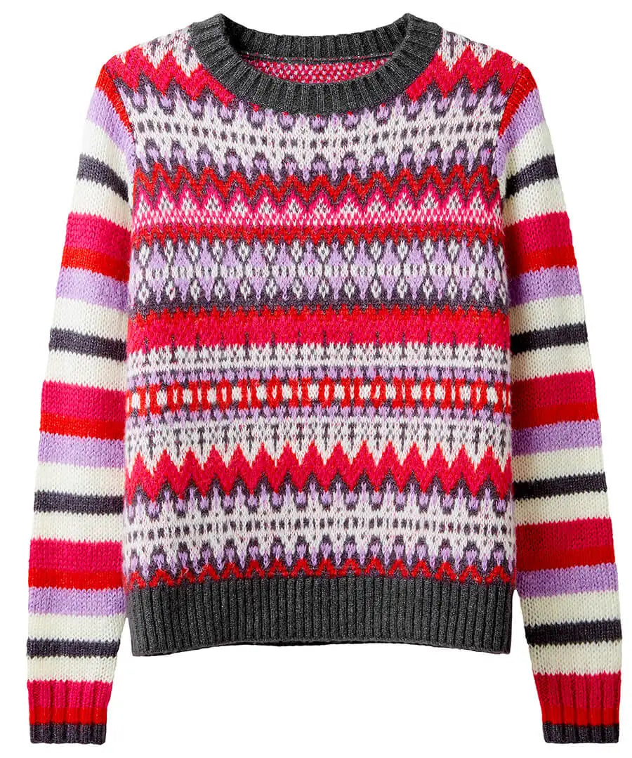 Winter Brights Fairisle Jumper