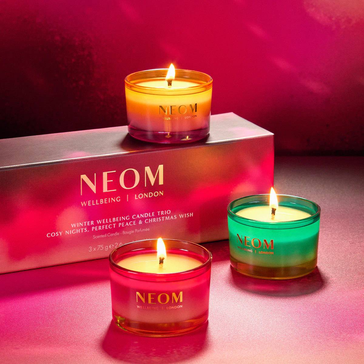 Winter Wellbeing Candle Trio