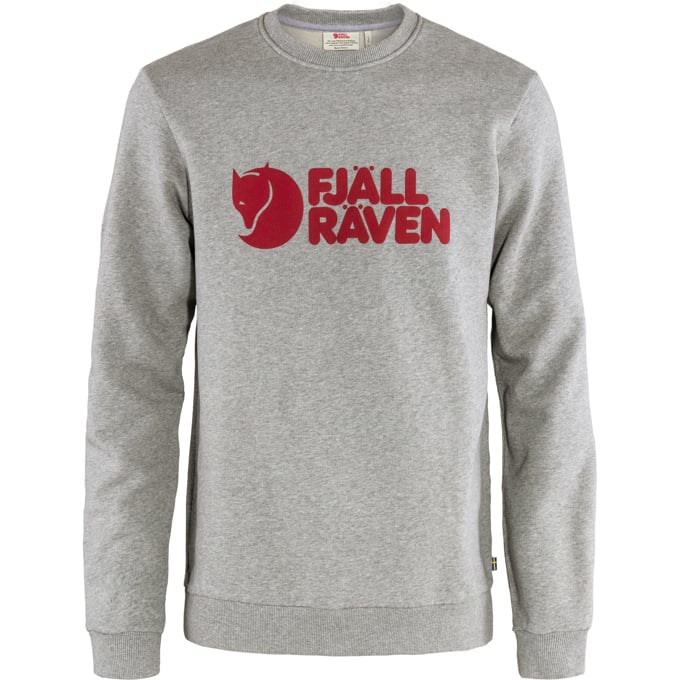 Regular Fit Logo Sweater Grey Melange