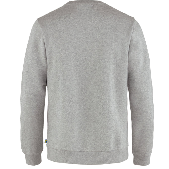 Regular Fit Logo Sweater Grey Melange