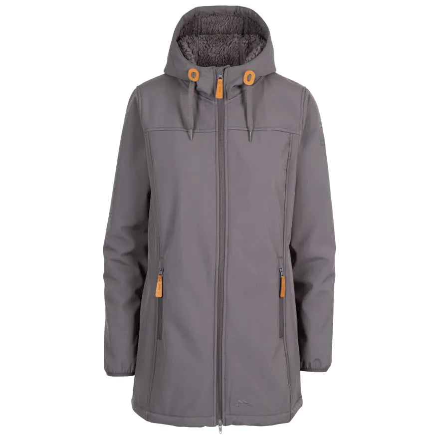 Softshell Hooded Jacket Kristen Carbon