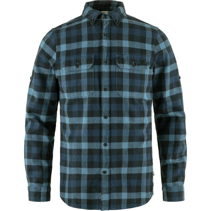 Slim Fit Skog Shirt Indigo Blue/Dark Navy