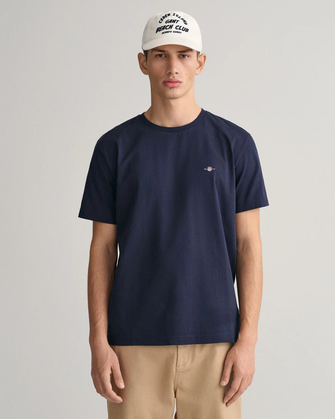 Regular Fit Shield T-Shirt Evening Blue