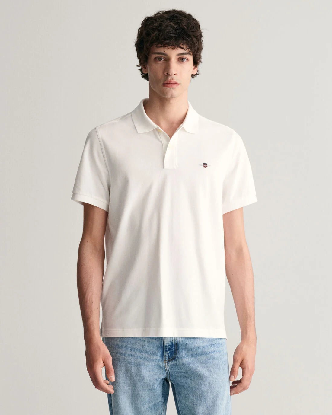 Regular Fit Shield Piqué Polo Shirt