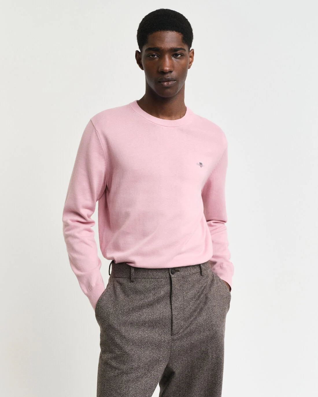 Classic Cotton Crew Neck Sweater