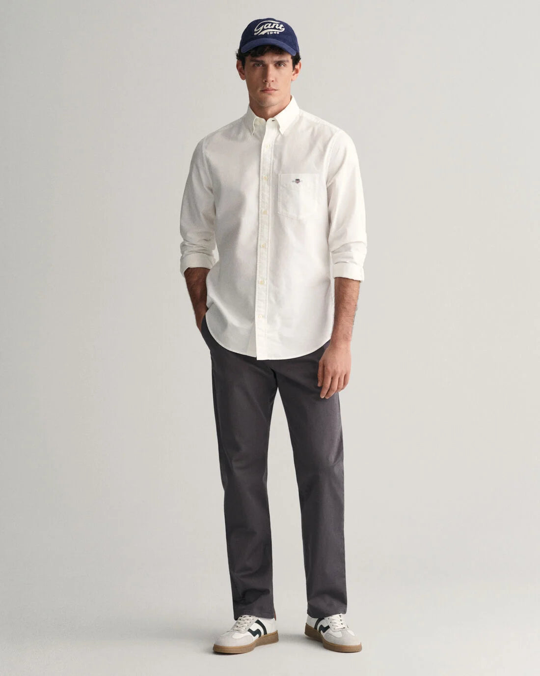 Regular Twill Chinos Antracite