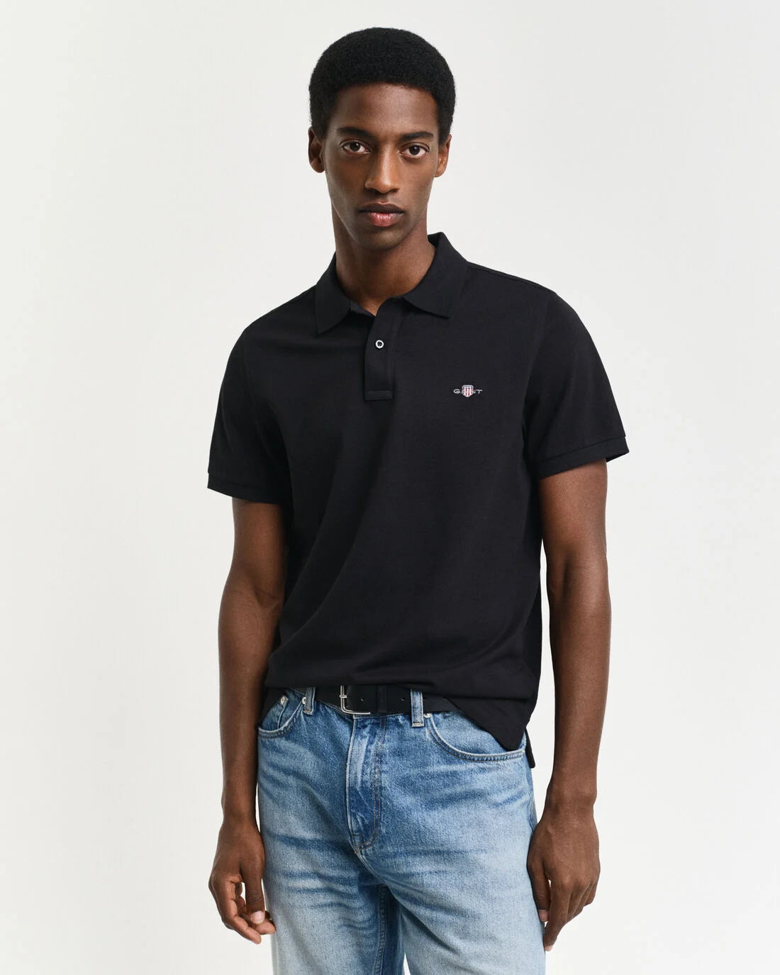 Regular Fit Shield Piqué Polo Shirt